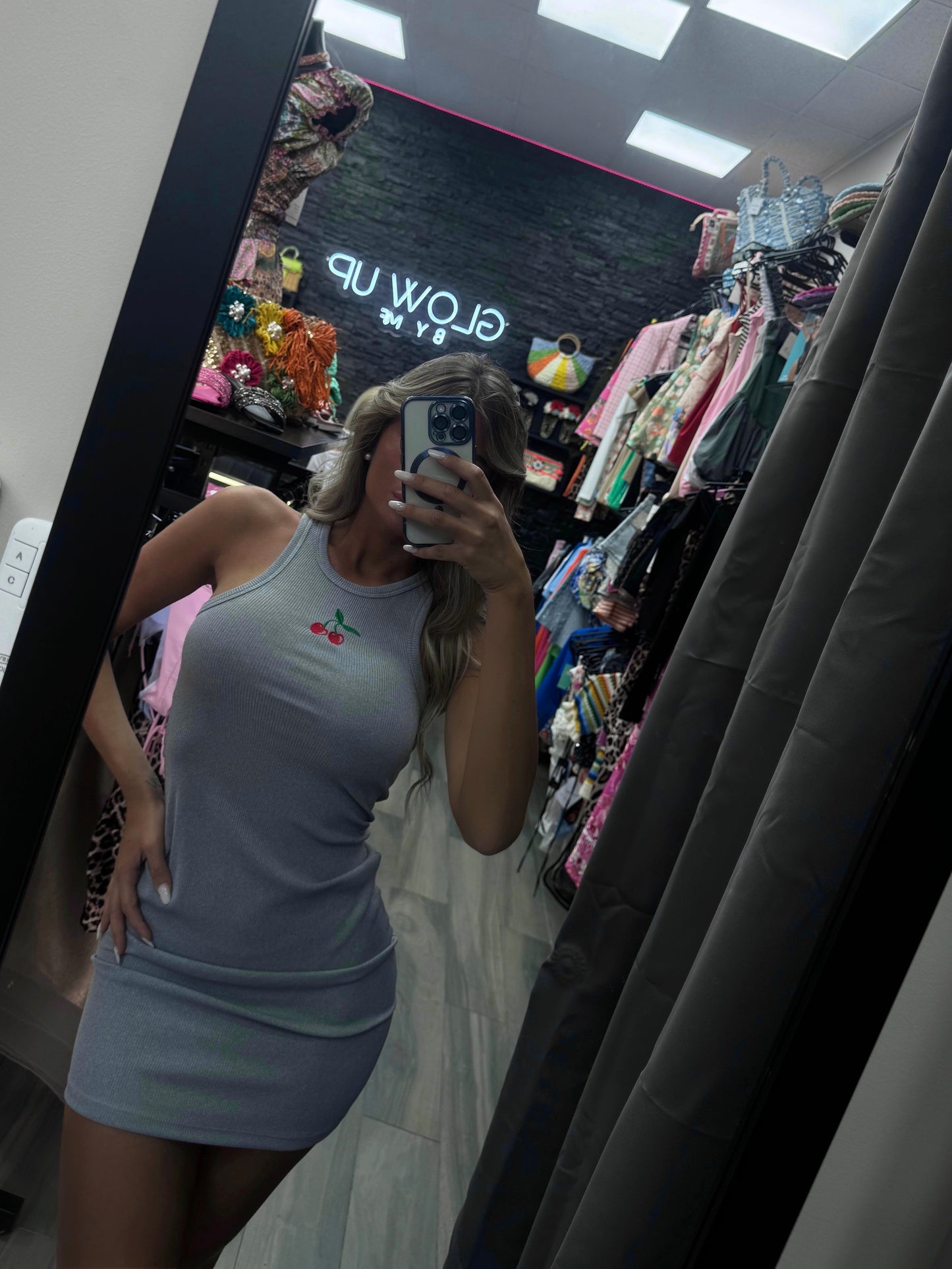 MINI DRESS CHERRY