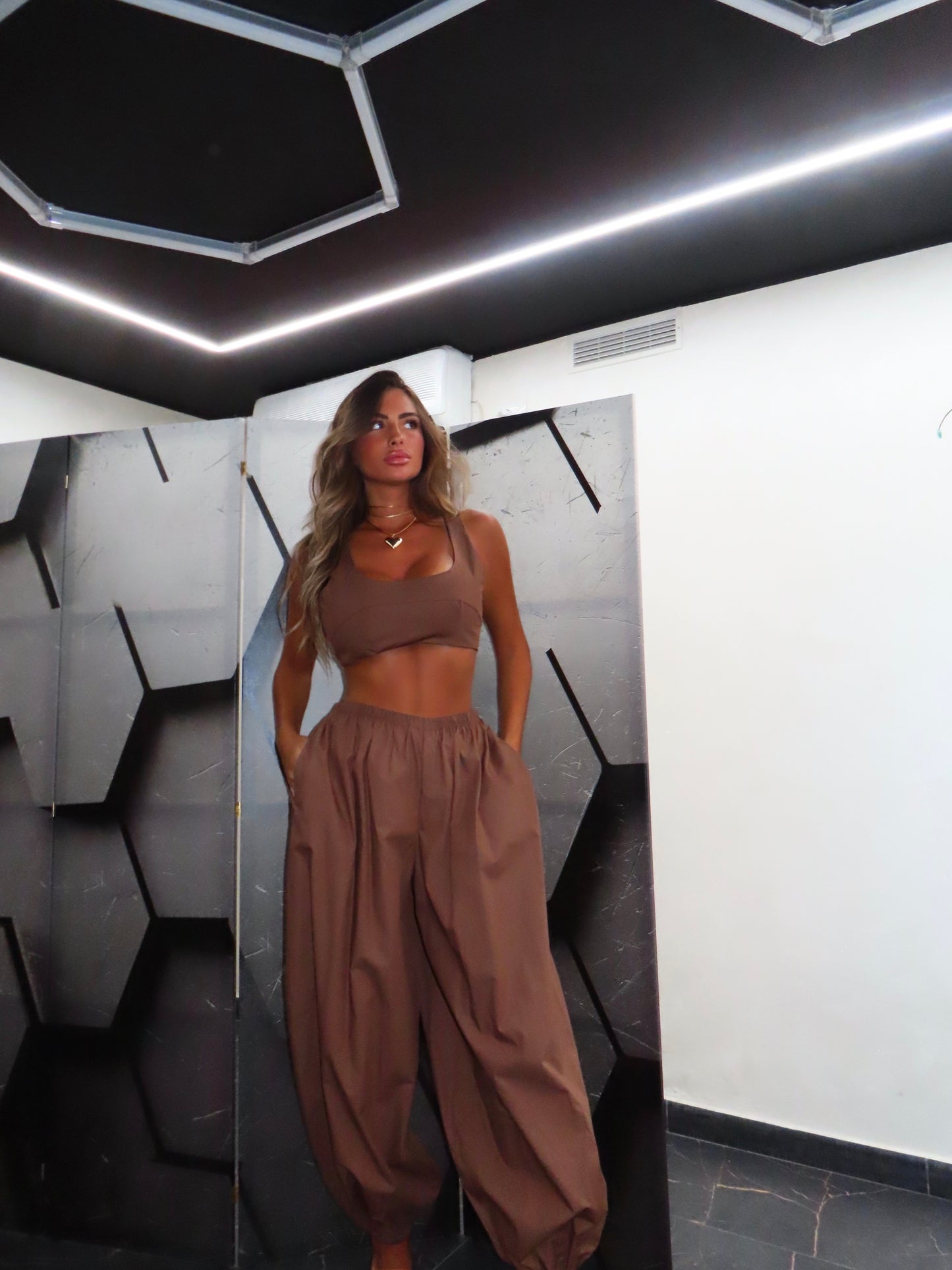 COORDINATO BONNIE MARRONE