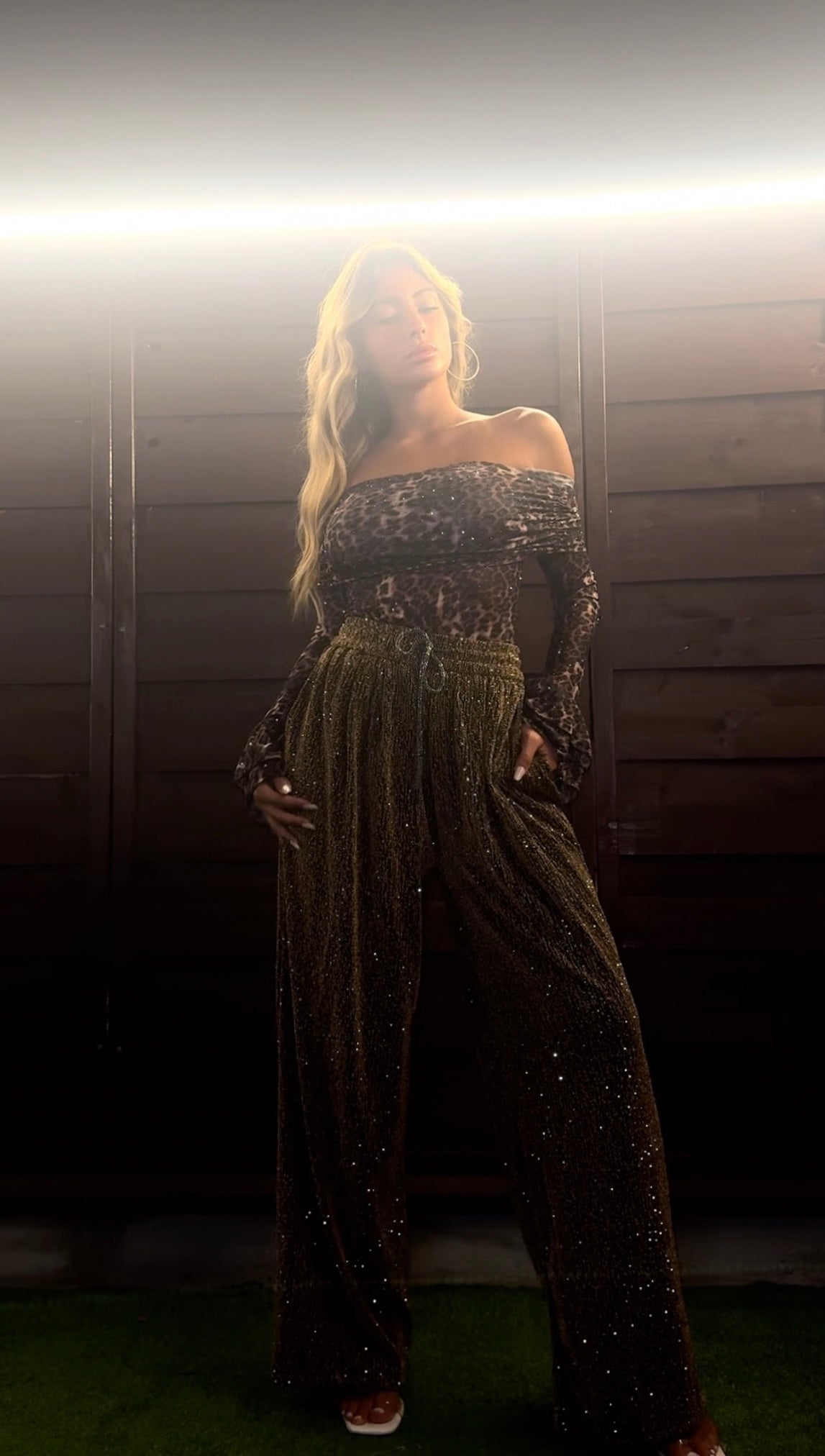 PANTALONE QUEENS ORO